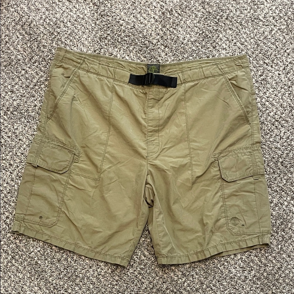 Men's Timberland Tan Cargo Shorts